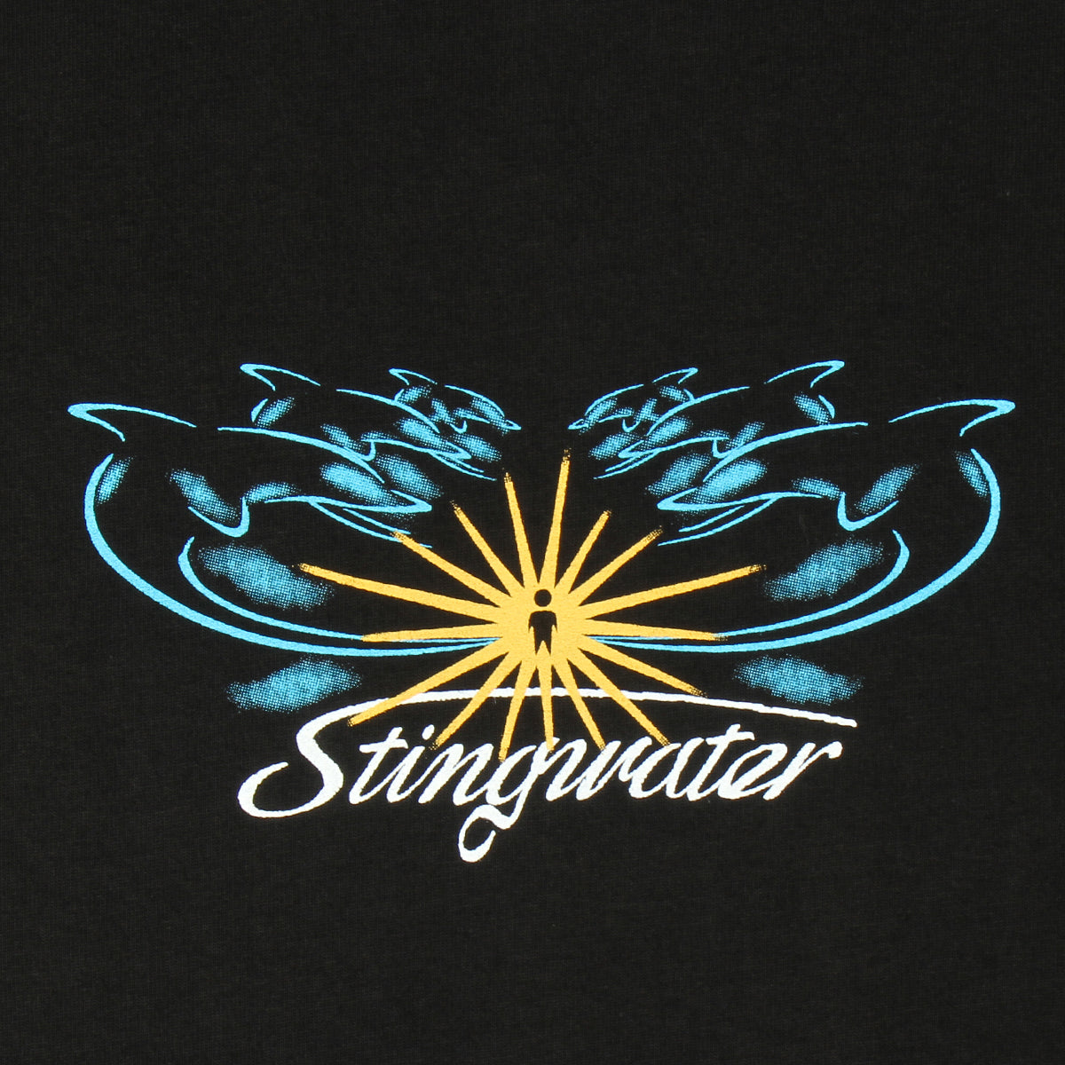 Stingwater | Dolphins T-Shirt Black