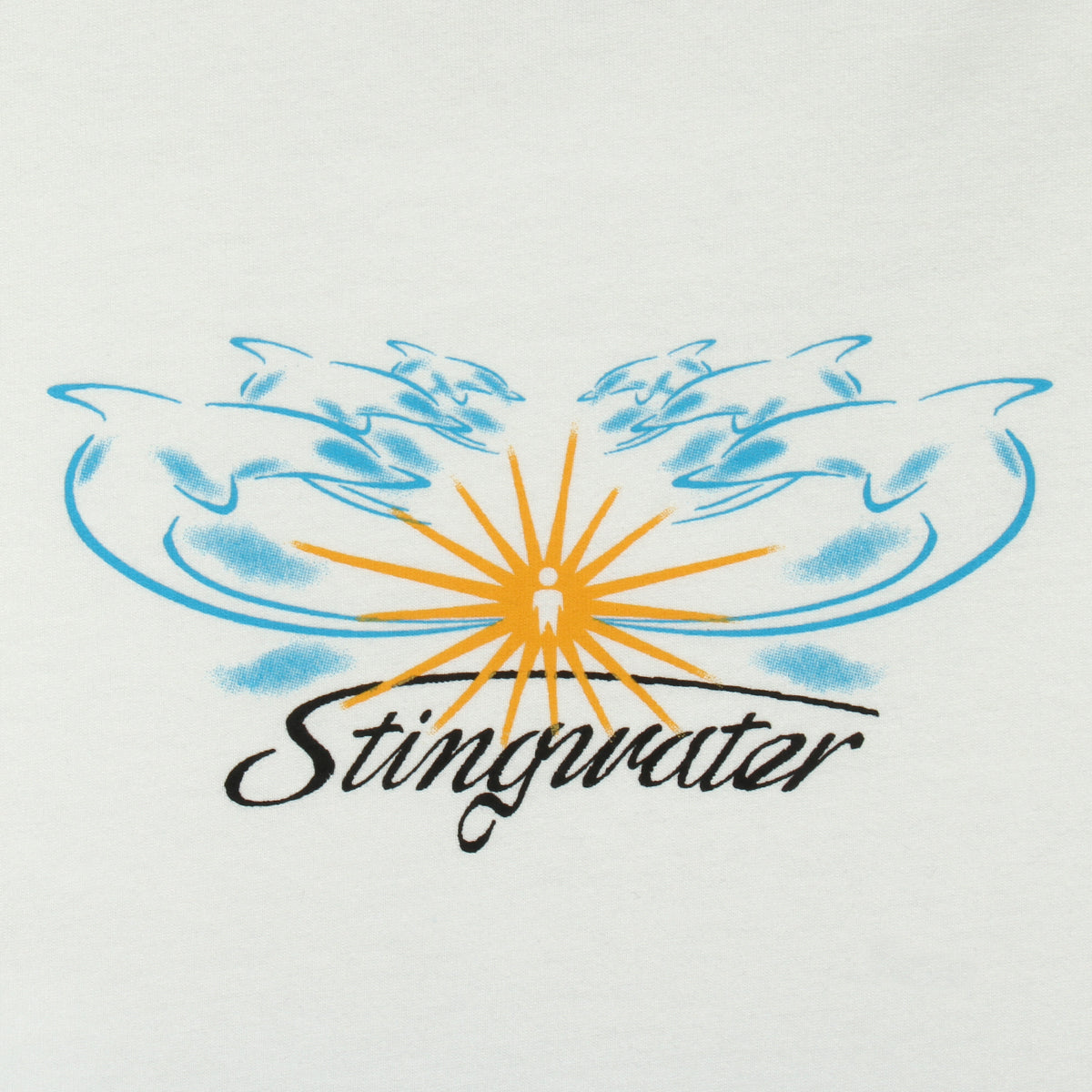 Stingwater | Dolphins T-Shirt White