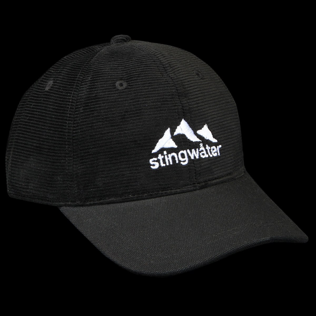 Stingwater - Natural Spring Corduroy Hat
Color : Black