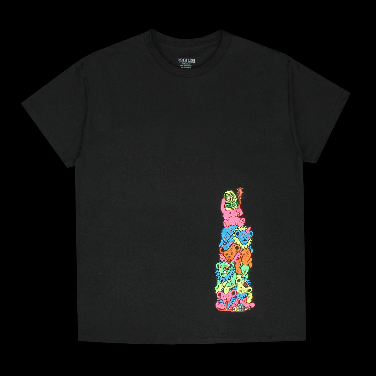 StrangeLove | Bears T-Shirt Color : Black