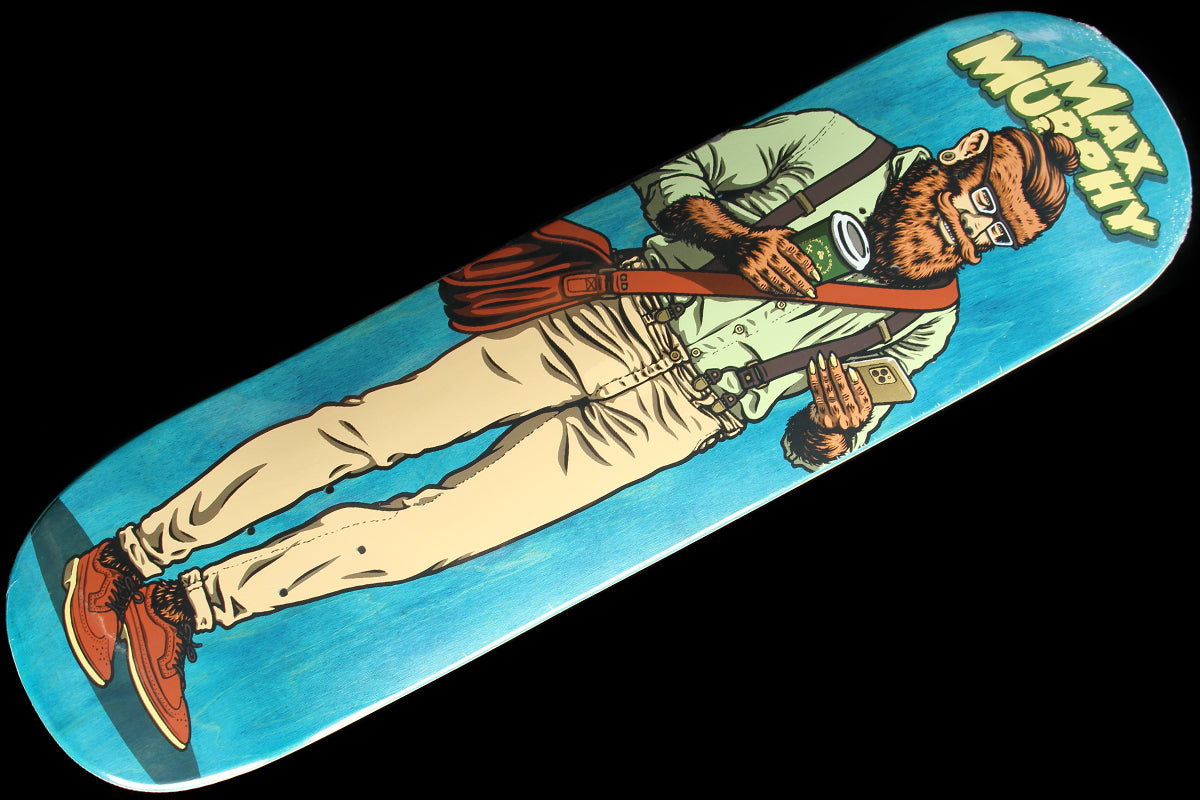 StrangeLove | Max Murphy - Wolfman Deck Color : Blue Size : 8.5"