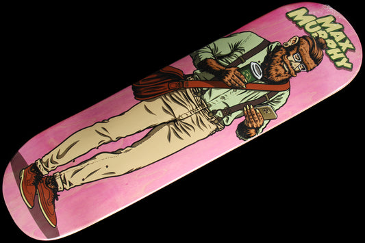 StrangeLove | Max Murphy - Wolfman Deck Color : Pink Size : 8.5"