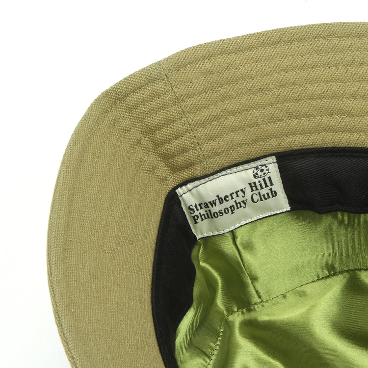 Strawberry Hill Philosophy Club | Duck Canvas Bucket Hat Color : Olive