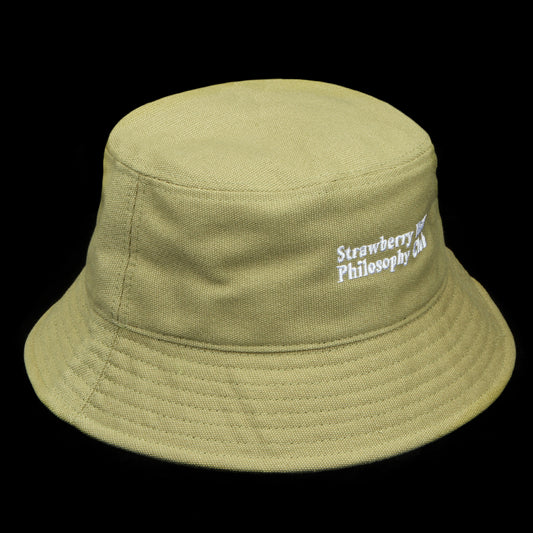 Strawberry Hill Philosophy Club | Duck Canvas Bucket Hat Color : Olive