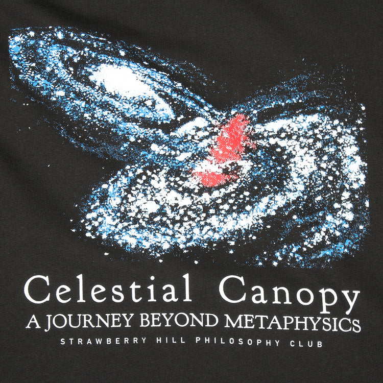 Strawberry Hill Philosophy Club | Celestial Canopy T-Shirt Black