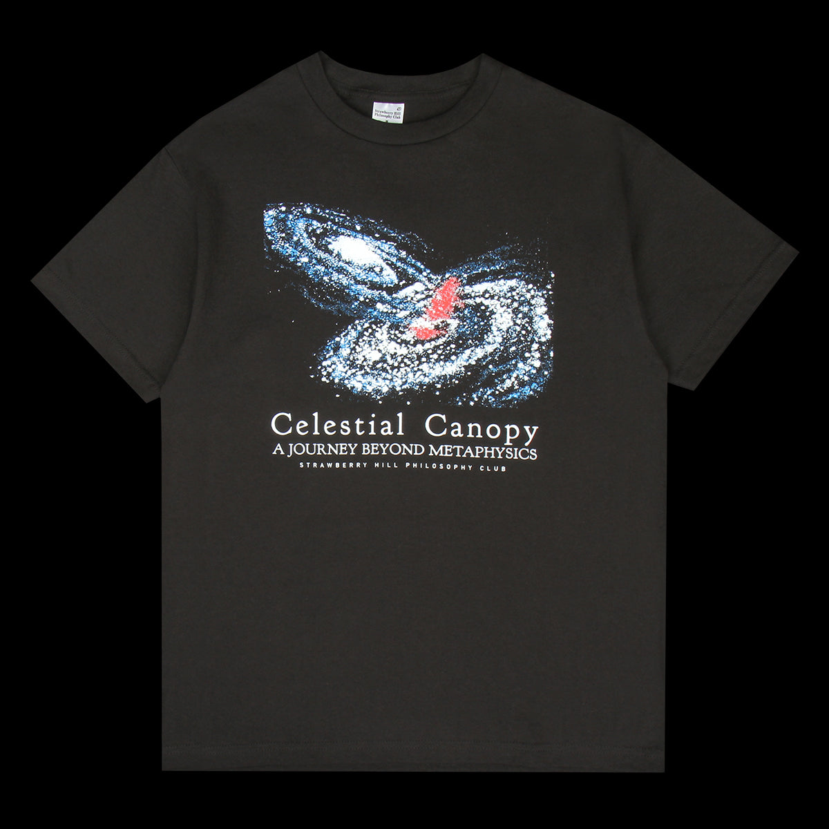 Strawberry Hill Philosophy Club | Celestial Canopy T-Shirt Black