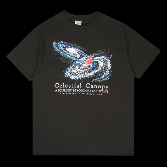 Strawberry Hill Philosophy Club | Celestial Canopy T-Shirt Black