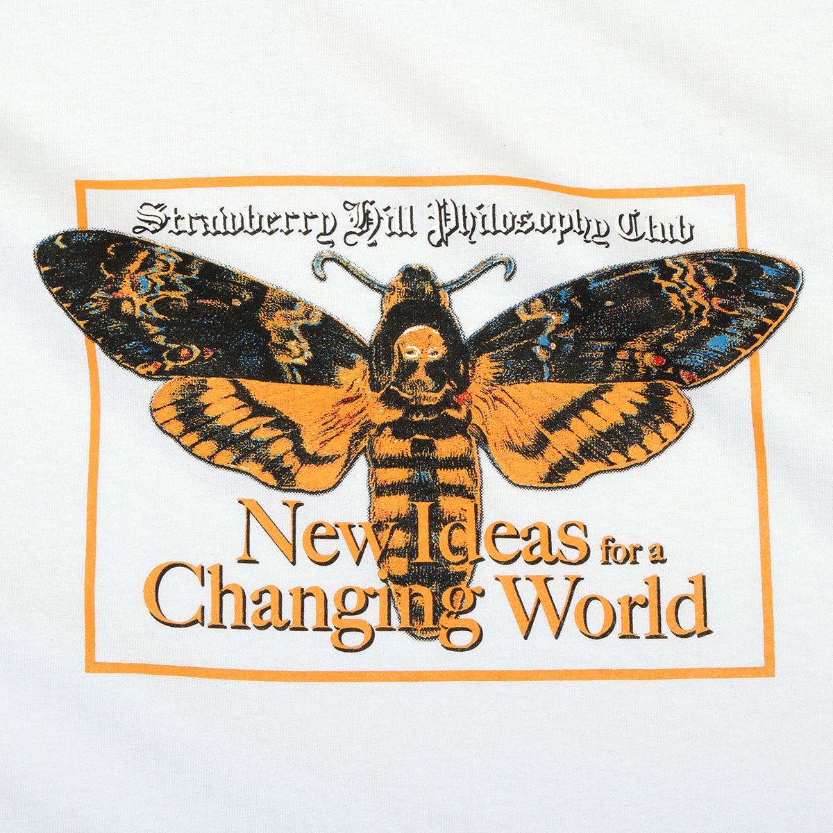 Strawberry Hill Philosophy Club - Metamorphosis T-Shirt
Color : White