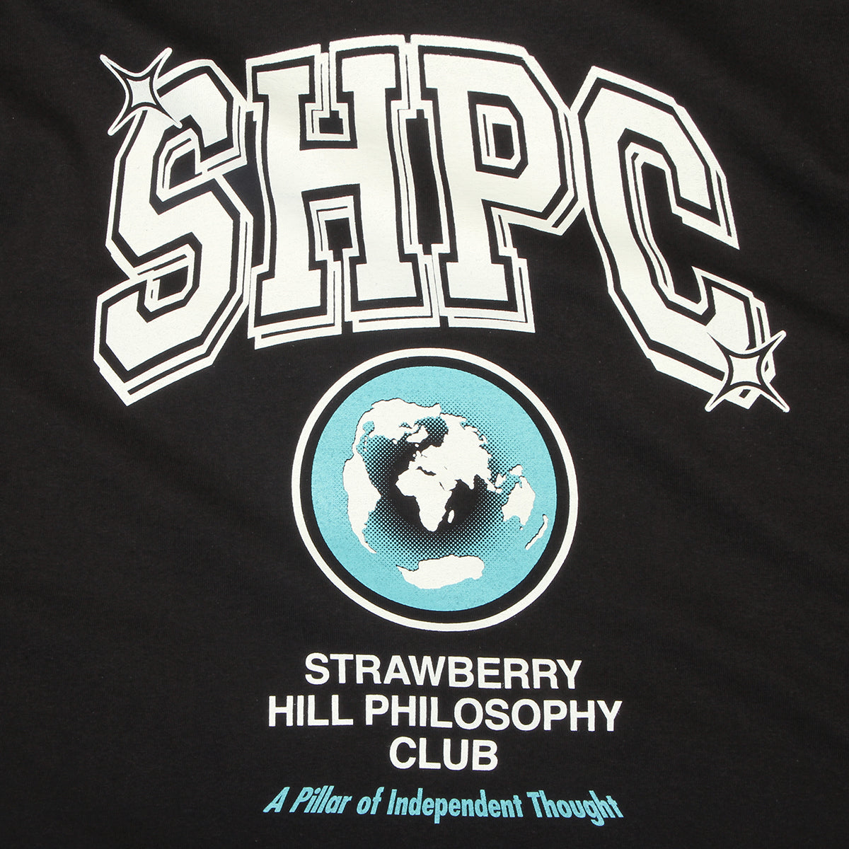 Strawberry Hill Philosophy Club - Pillar of Independent Thought T-Shirt
Color : Black