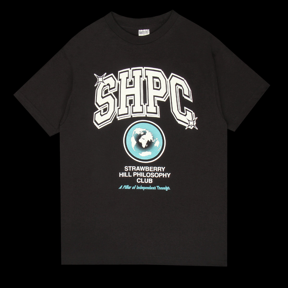 Strawberry Hill Philosophy Club - Pillar of Independent Thought T-Shirt
Color : Black