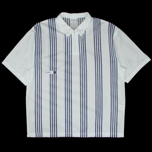 Students - Howards Mesh Zip Polo
Color : White