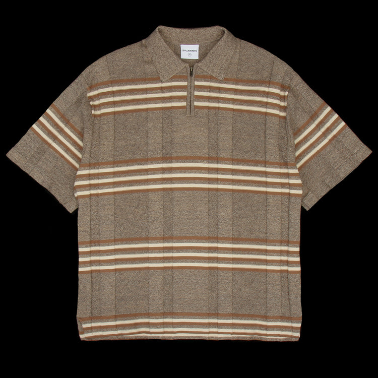 Students | Jarvis S/S Polo Sweater Tan