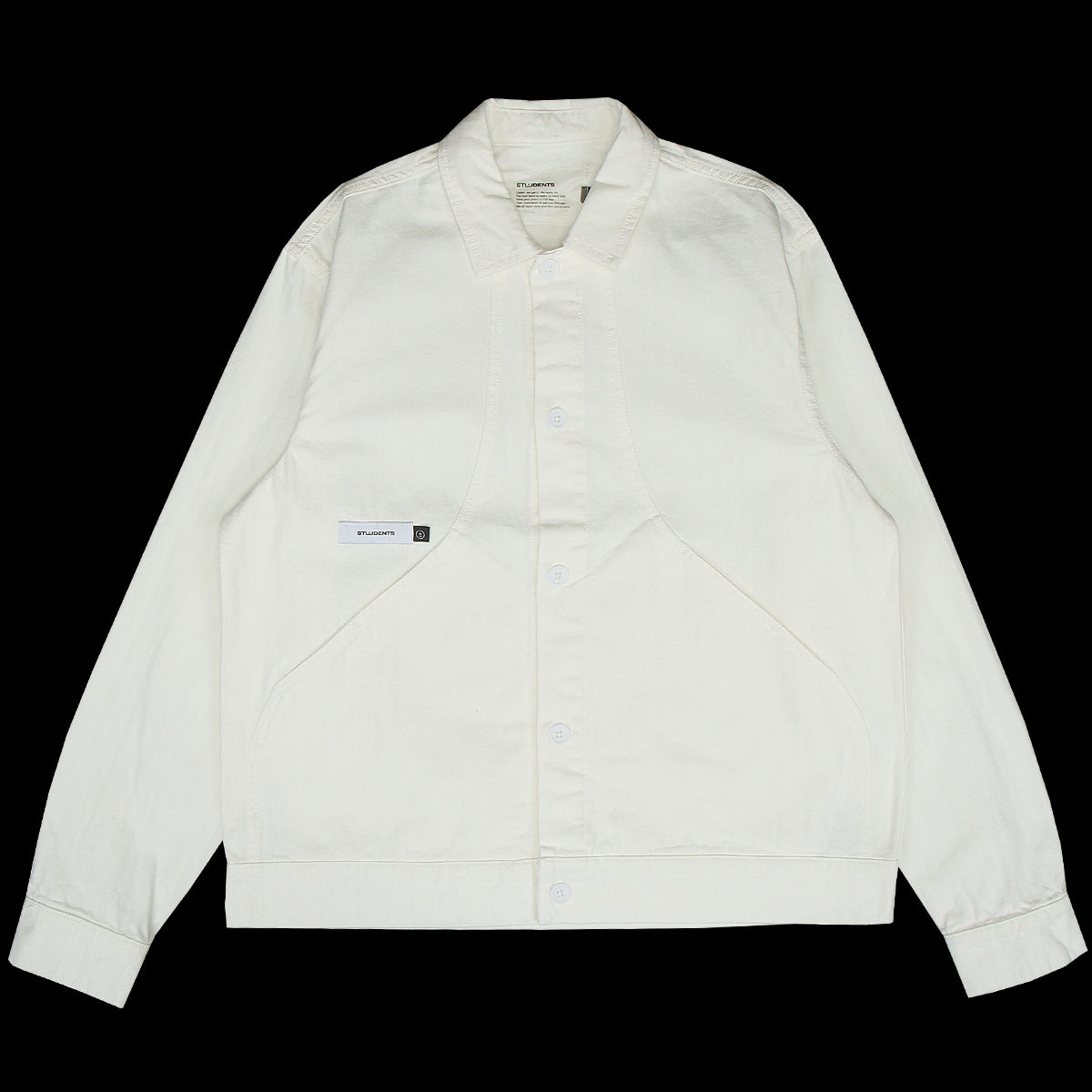 Students | Zane Herringbone Jacket
Style # SG2403042
Color : White