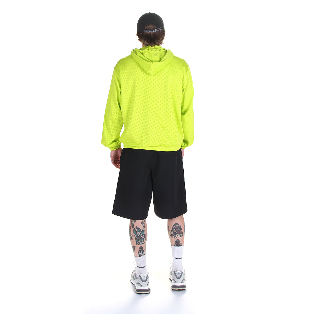 Stussy - Athletic Mesh Zip Hood
Style # 1140391
Color : Safety Green