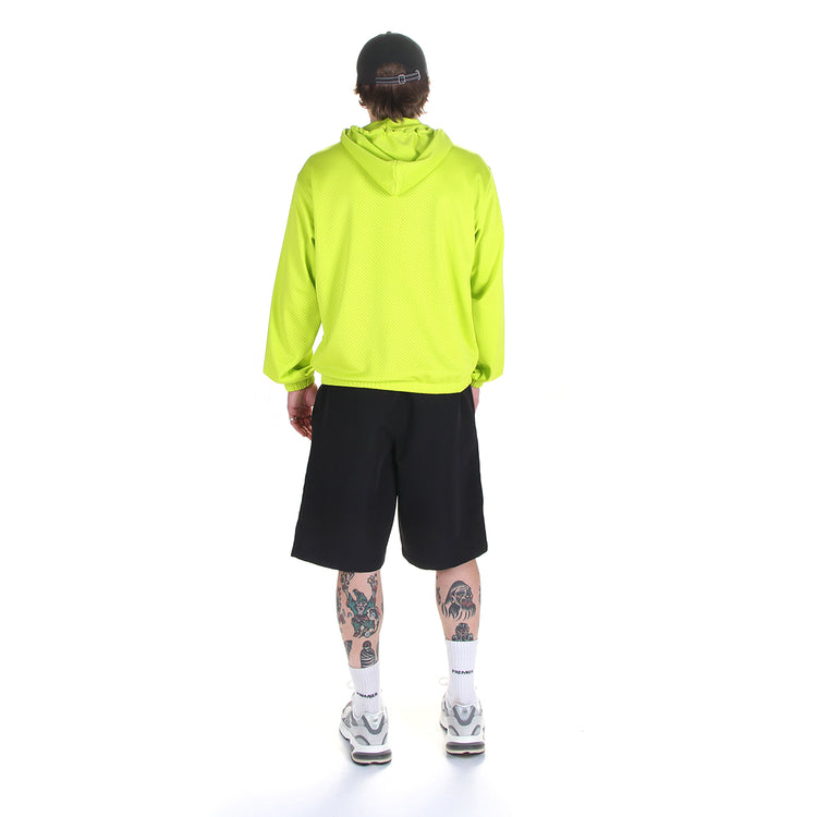 Stussy - Athletic Mesh Zip Hood
Style # 1140391
Color : Safety Green