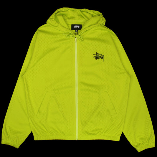 Stussy - Athletic Mesh Zip Hood
Style # 1140391
Color : Safety Green