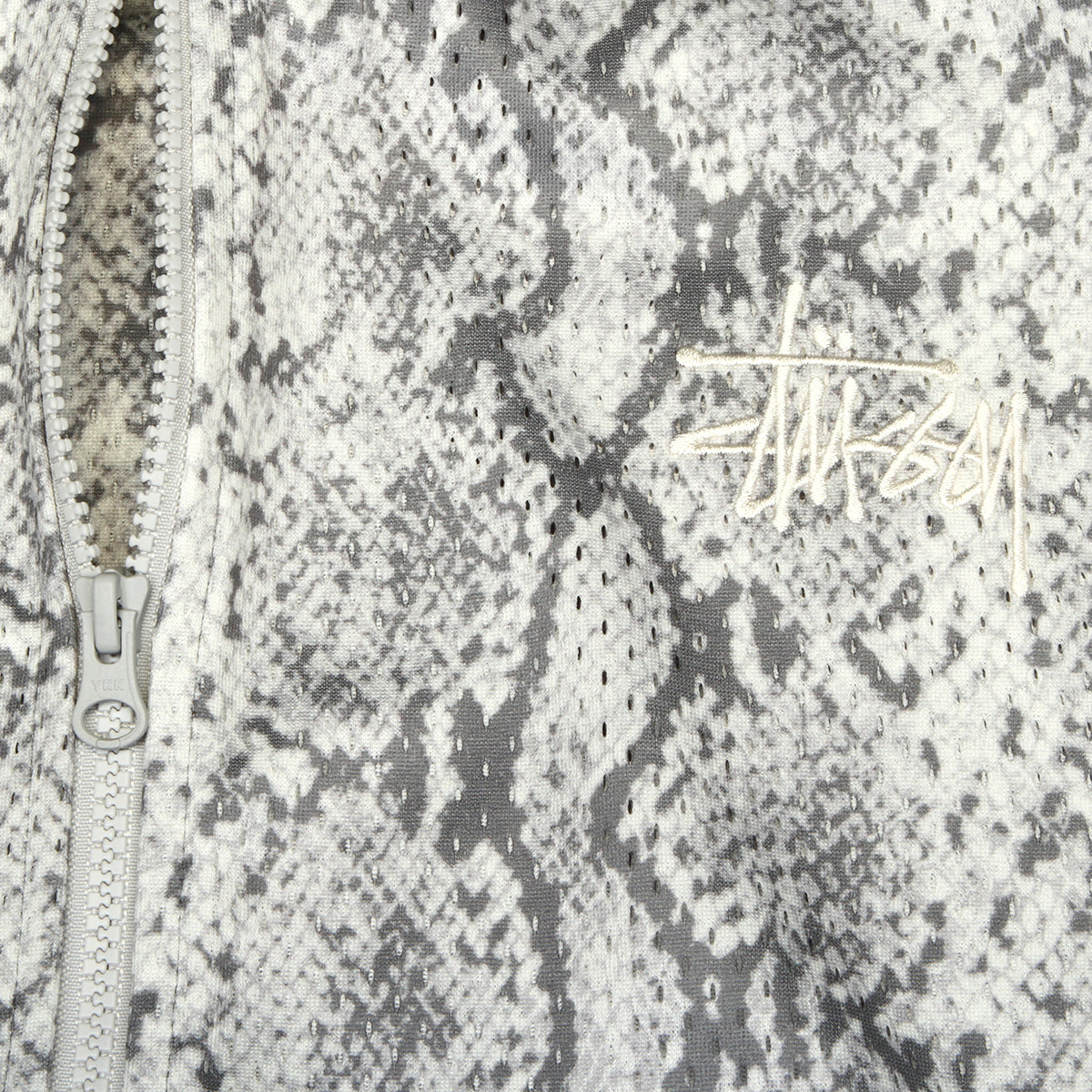 Stussy - Athletic Mesh Zip Hood
Style # 1140391
Color : Snake