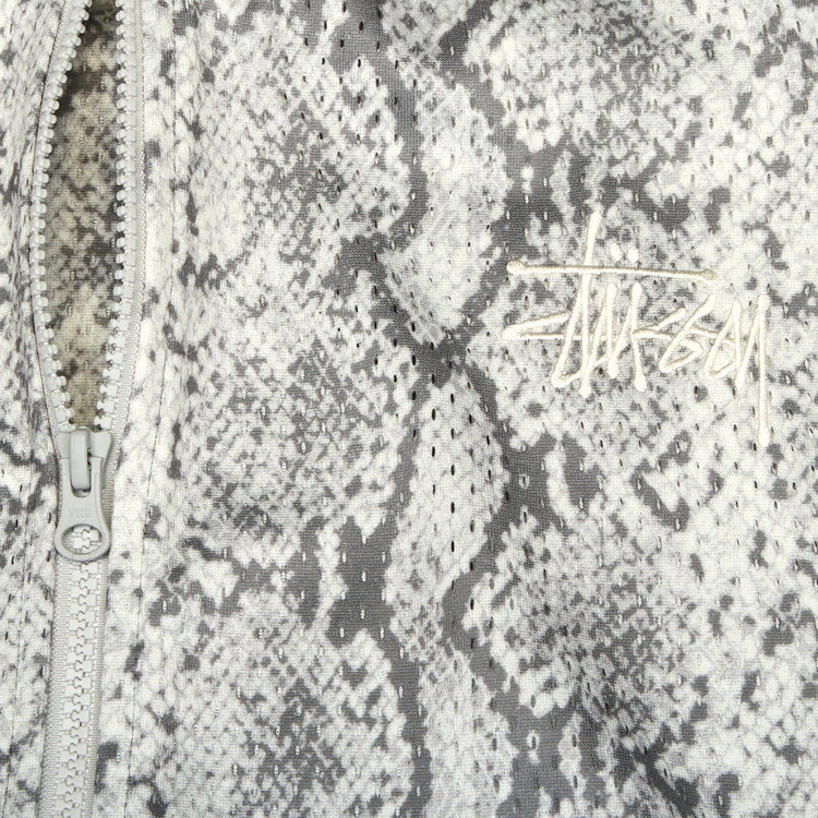 Stussy - Athletic Mesh Zip Hood
Style # 1140391
Color : Snake