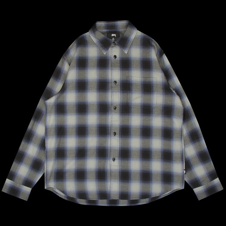 Stussy - Beach Ombre Plaid Shirt
Style # 1110391
Color : Black