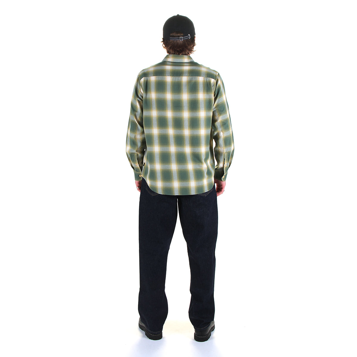 Stussy - Beach Ombre Plaid Shirt
Style # 1110391
Color : Green