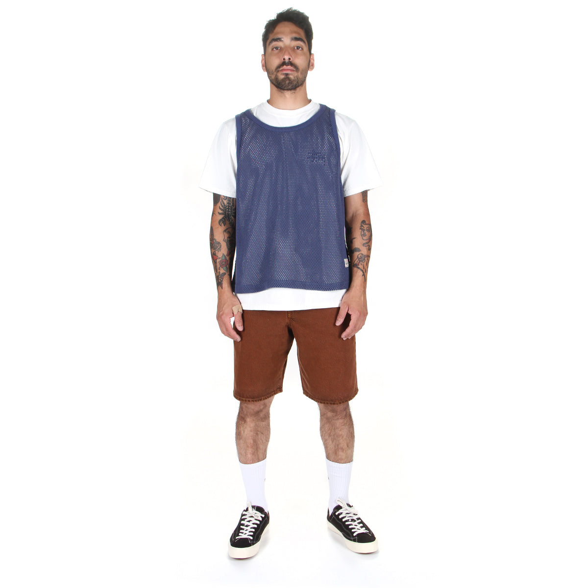 Stussy | Big Mesh Tank Style # 1140349 Color : Navy