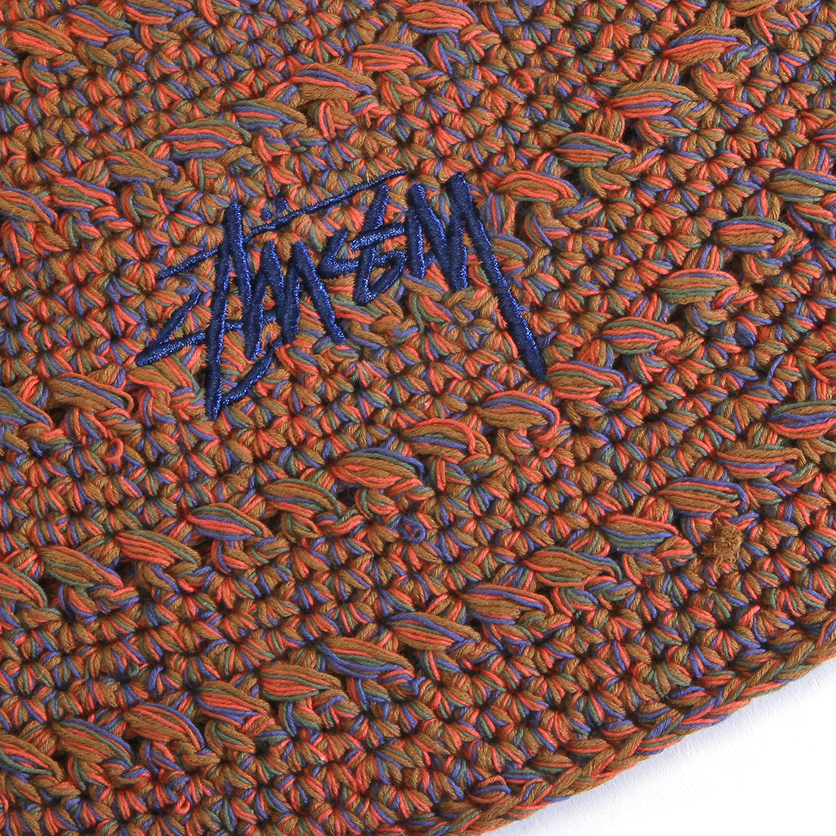 Stussy - Hemp Stock Knit Bucket Hat
Style # 1321268
Color : Multi Brown
