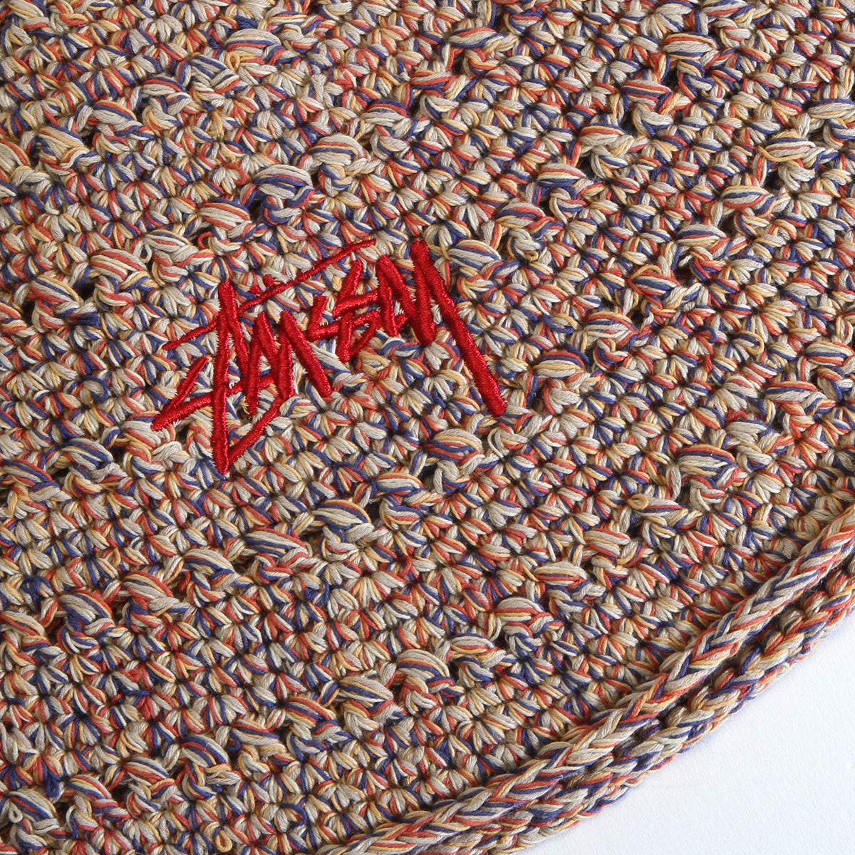 Stussy - Hemp Stock Knit Bucket Hat
Style # 1321268
Color : Multi Tan