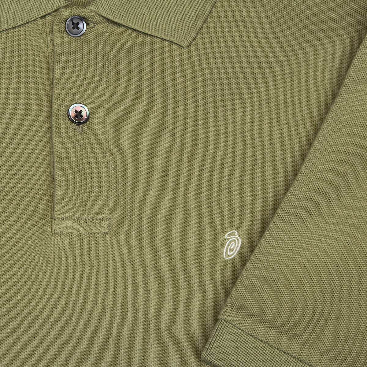 Stussy - Classic Pique Polo
Style # 1140367
Color : Leaf