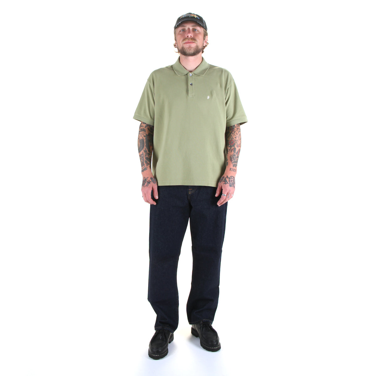 Stussy - Classic Pique Polo
Style # 1140367
Color : Leaf