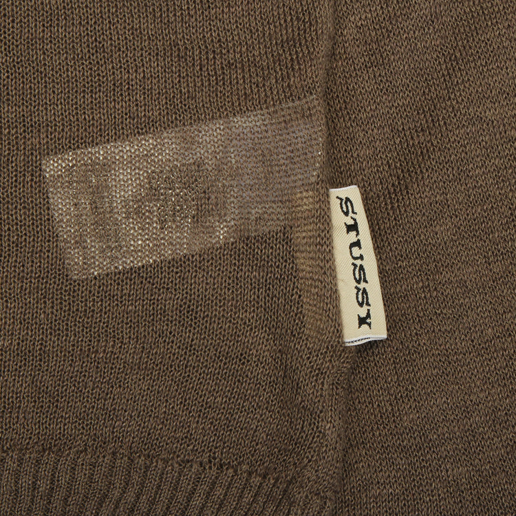 Stussy - Lightweight Striped Sweater
Style # 117297
Color : Brown