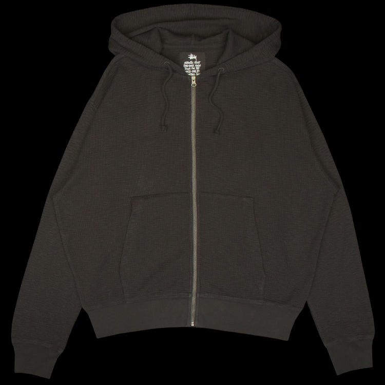 Stussy - Lightweight Thermal Hoodie
Style # 1140410
Color : Faded Black