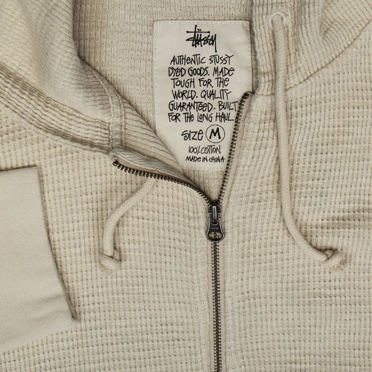 Stussy - Lightweight Thermal Hoodie
Style # 1140410
Color : Bone