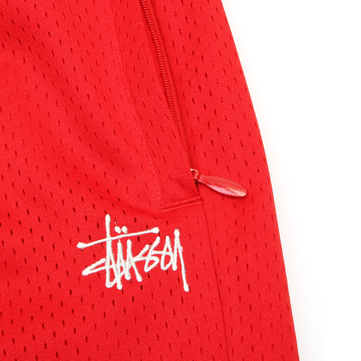 Stussy - Mesh Track Pant
Style # 116765
Color : Red