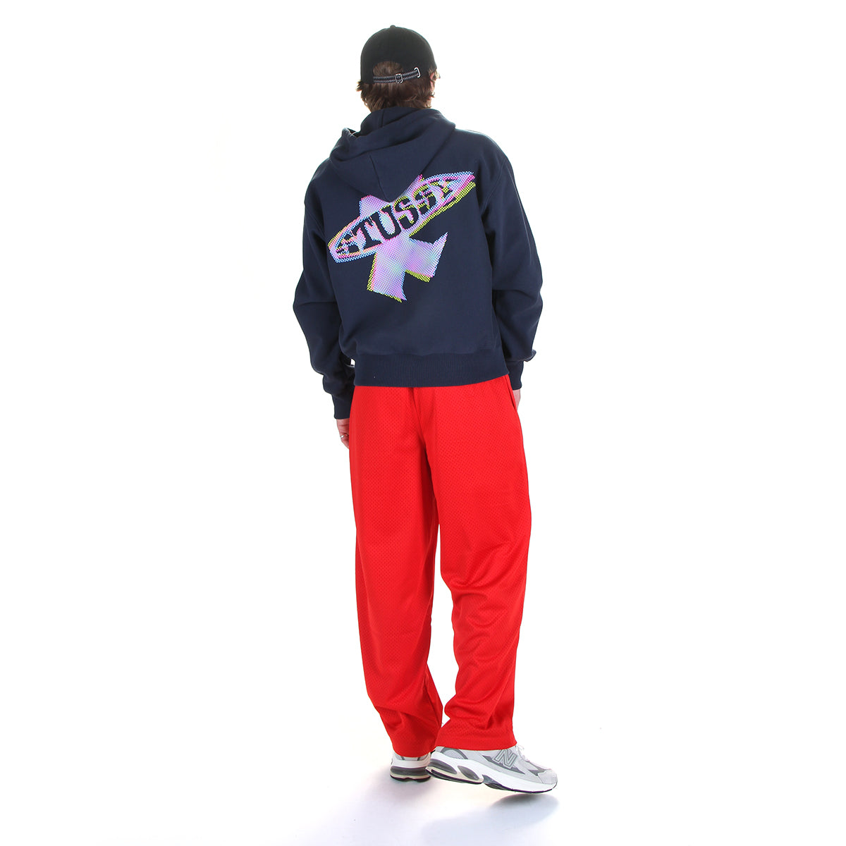 Stussy - Mesh Track Pant
Style # 116765
Color : Red