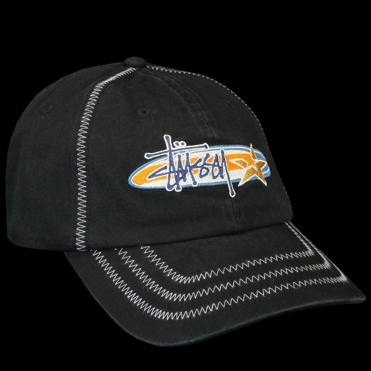Stussy - Oval Star Cap
Style # 1311215
Color : Black