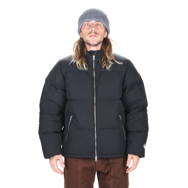 Stussy | Nylon Down Puffer Style # 115711 Color : Black