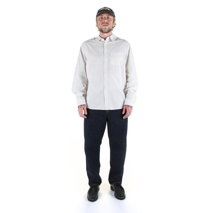 Stussy - Standard Shirt
Style # 1110388
Color : Natural Stripe