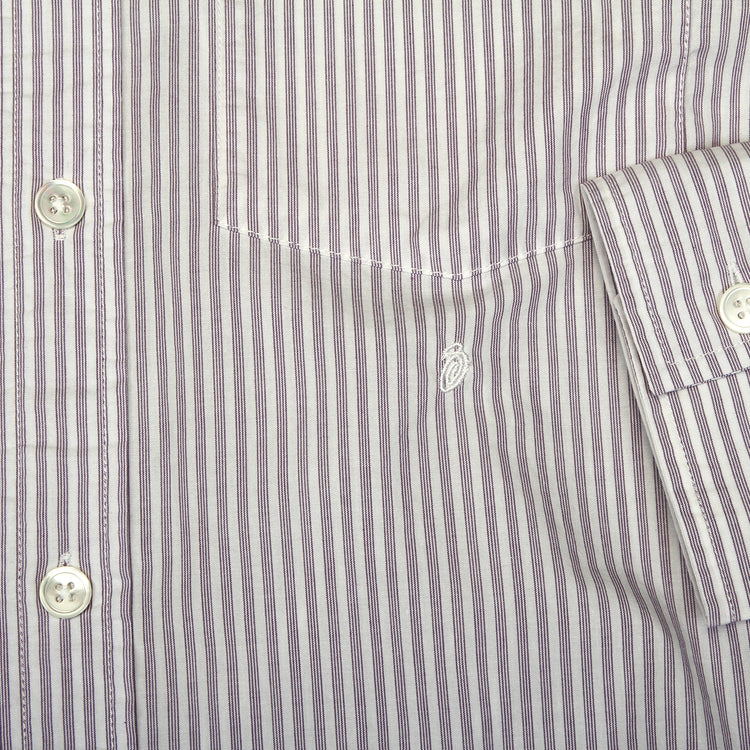 Stussy - Standard Shirt
Style # 1110388
Color : Purple Stripe