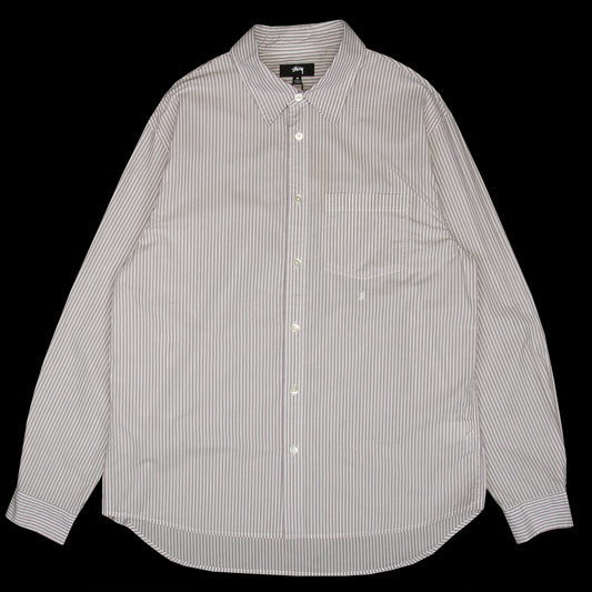 Stussy - Standard Shirt
Style # 1110388
Color : Purple Stripe