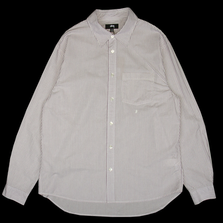 Stussy - Standard Shirt
Style # 1110388
Color : Purple Stripe