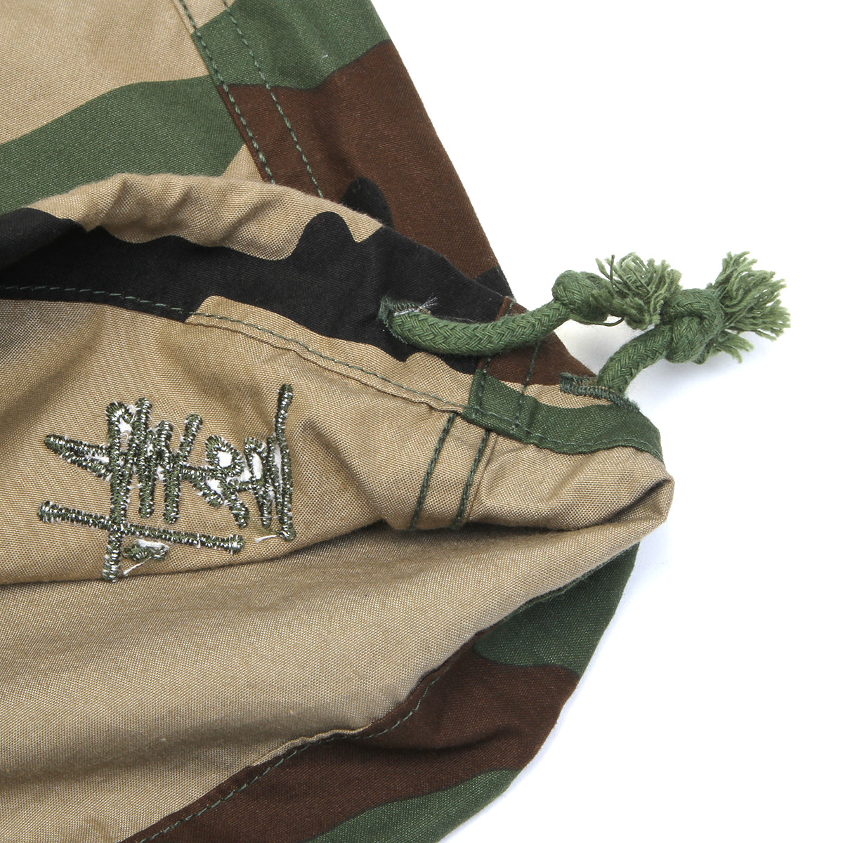 Stussy - Surplus Short
Style # 112357
Color : Woodland Camo