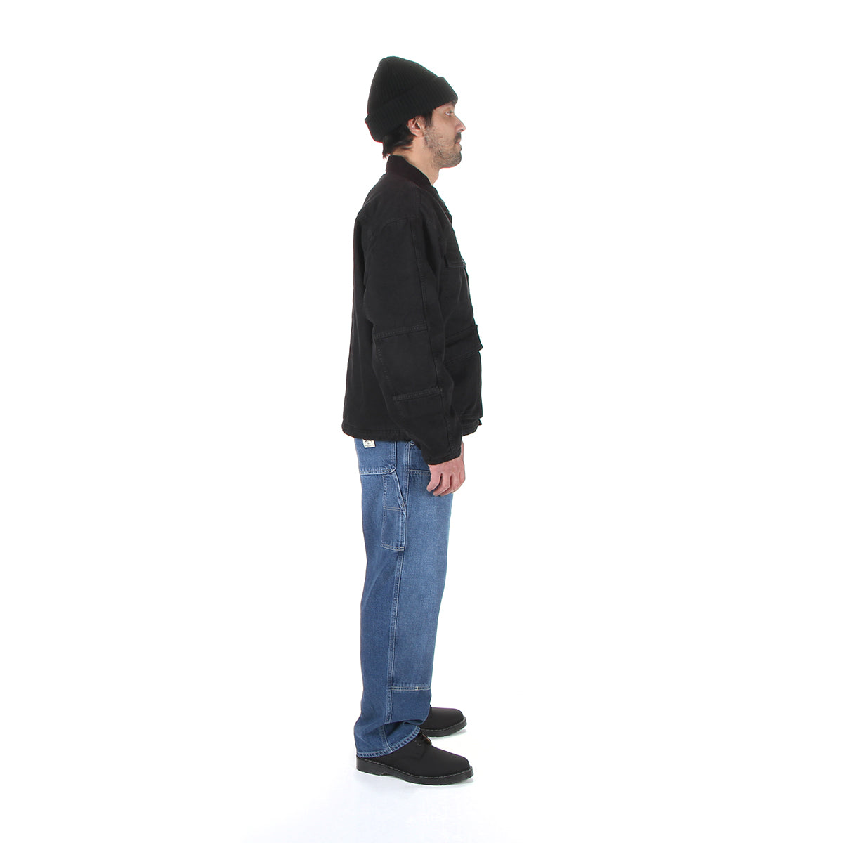 Stussy | Washed Canvas Shop Jacket Black