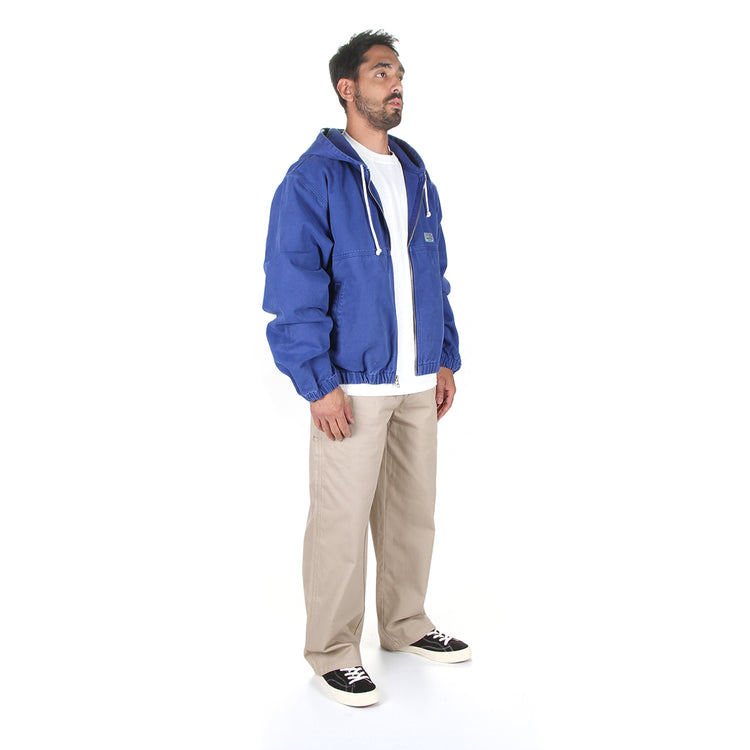 Stussy | Work Jacket Unlined Canvas Style # 115757 Color : Baja Blue