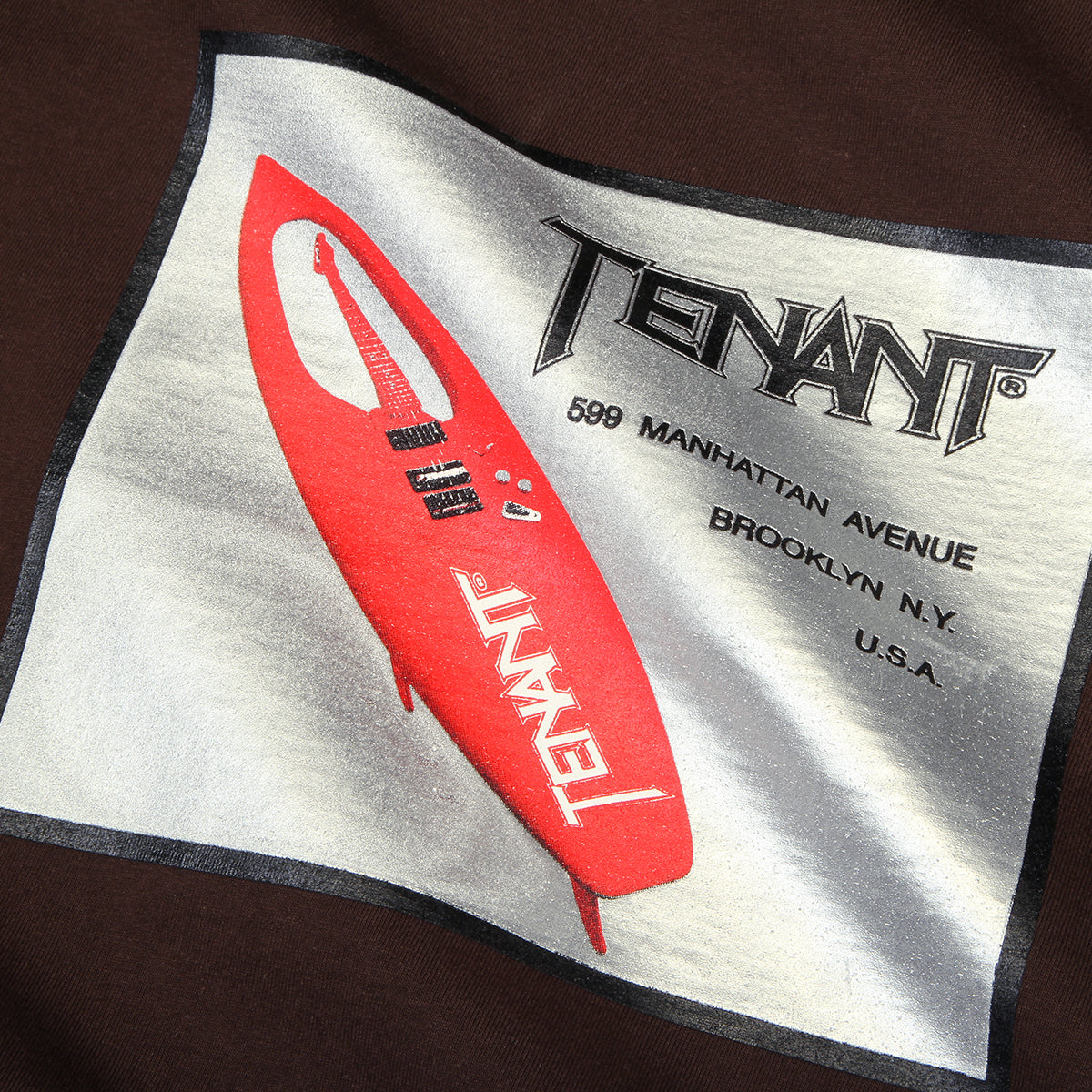 Tenant - Takanaka T-Shirt
Color : Brown
