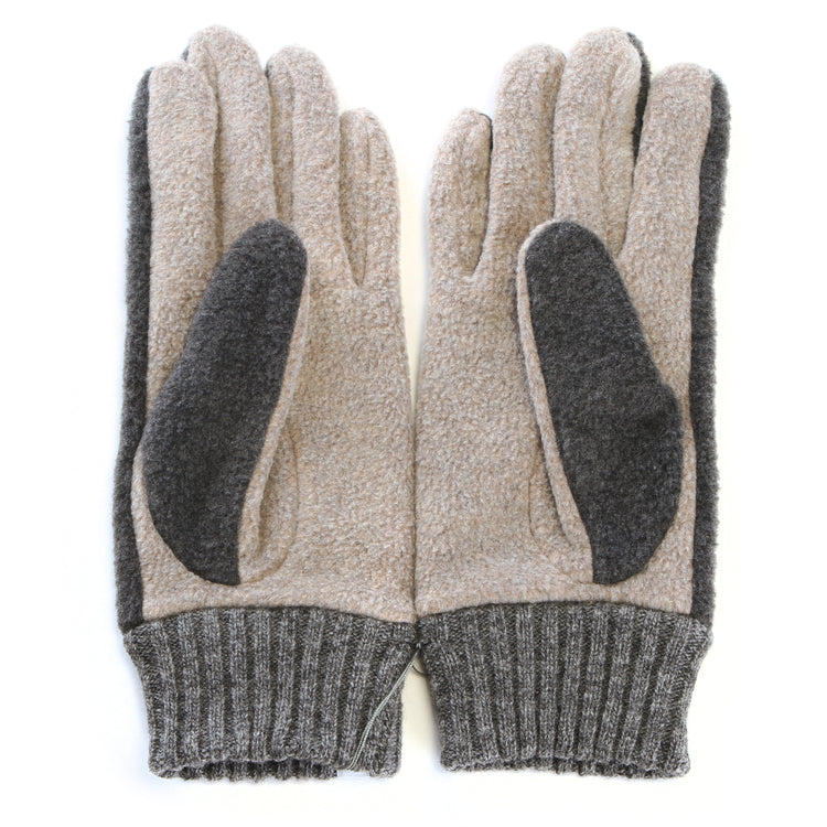 tet. - Fleece Glove
Style # TET-CL1001
Color : Gray / Beige