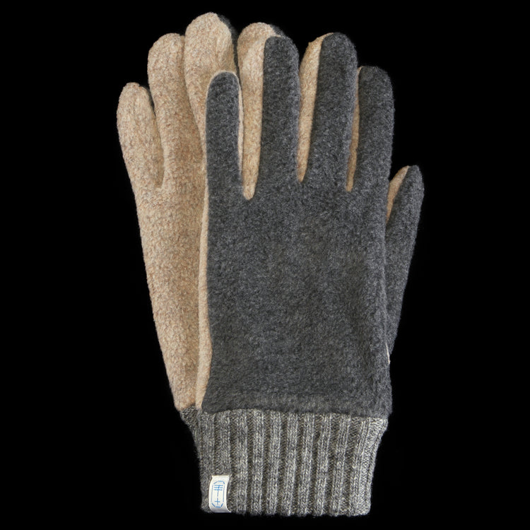 tet. - Fleece Glove
Style # TET-CL1001
Color : Gray / Beige