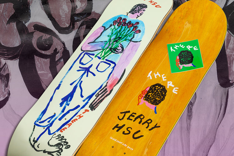 There | Jerry Hsu Guest Deck Sizes : 8.25" Skate Shop Day 2024