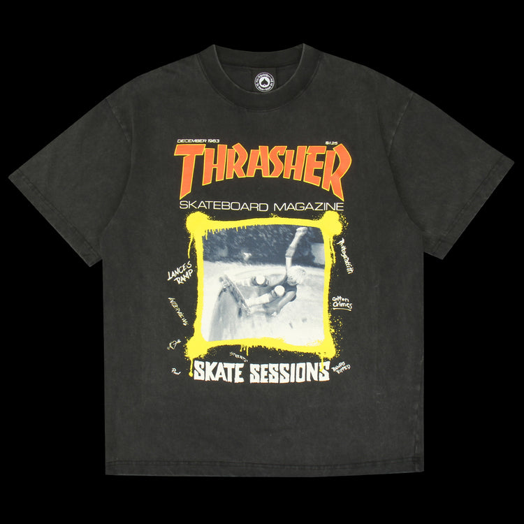 Thrasher - December 1983 Vintage T-Shirt
Color : Vintage Black
