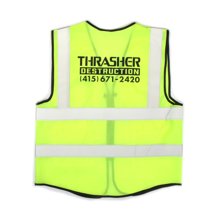 Thrasher - Destruction Vest
Color : Safety Green
