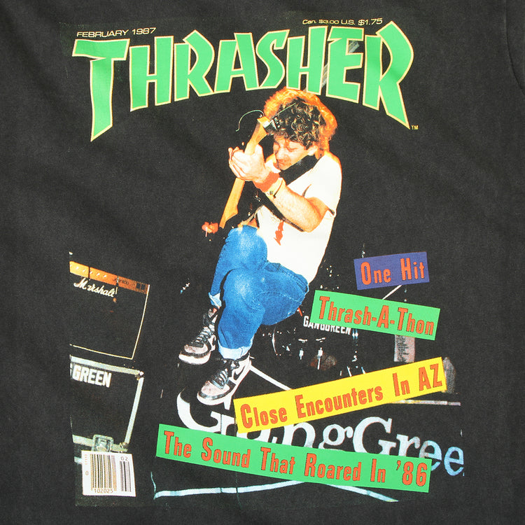 Thrasher - February 1987 Vintage T-Shirt
Color : Black